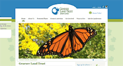 Desktop Screenshot of geneseelandtrust.org